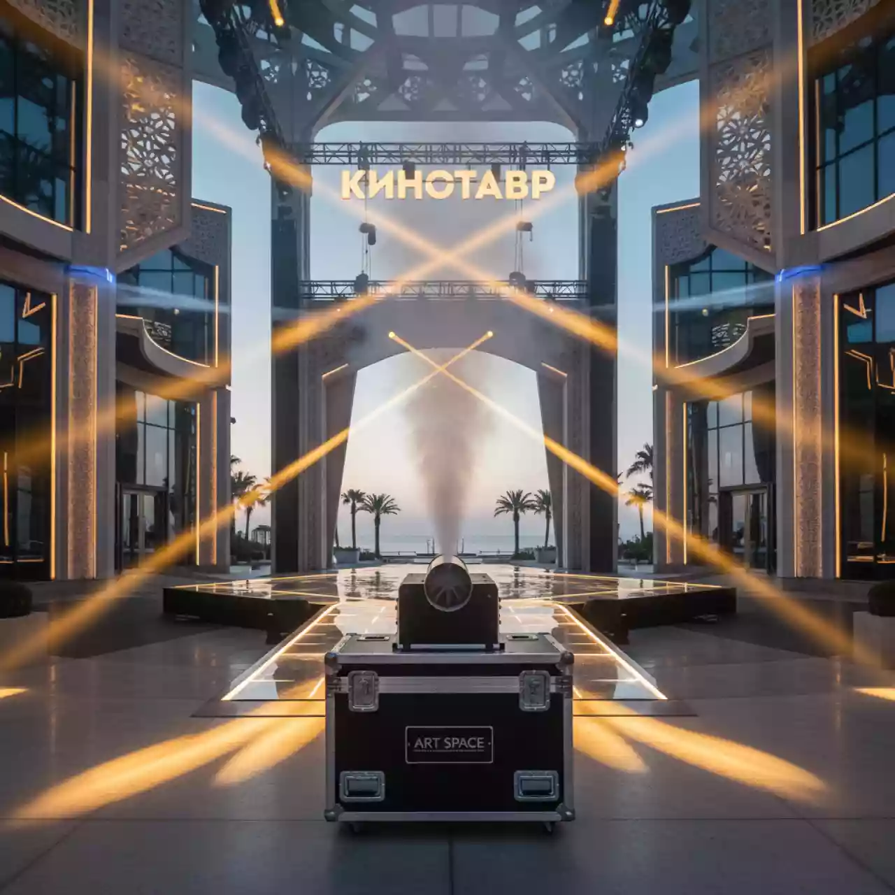 Аренда Генератор дыма Hazer Tour Haser в санатории «Сочи» — ART SPACE