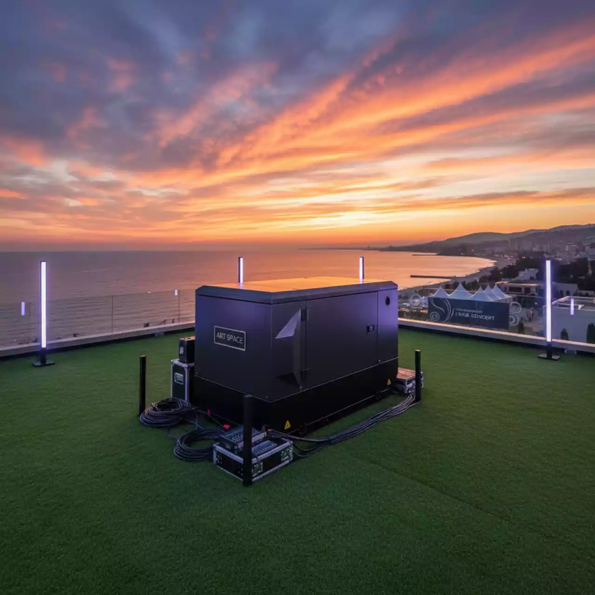 Аренда Генератор электричества в Swissôtel Resort Sochi Kamelia — ART SPACE