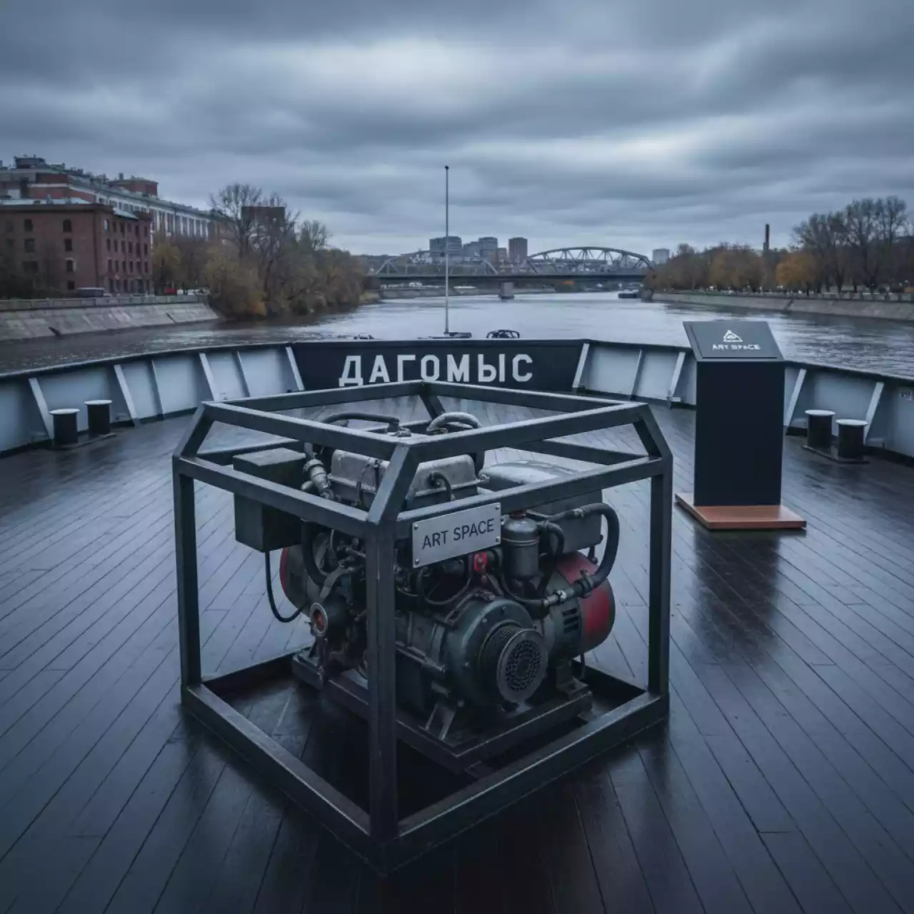Аренда Генератор газобензиновый гибридный СПЕЦ HG 4000 на теплоходе «Дагомыс» — ART SPACE