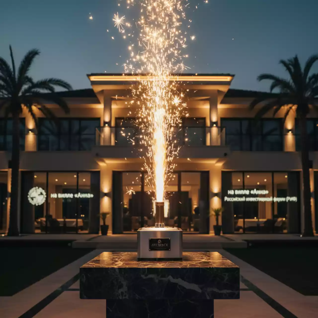 Аренда Генератор искр Showven Sparkular Mini на вилле «Анна» — ART SPACE