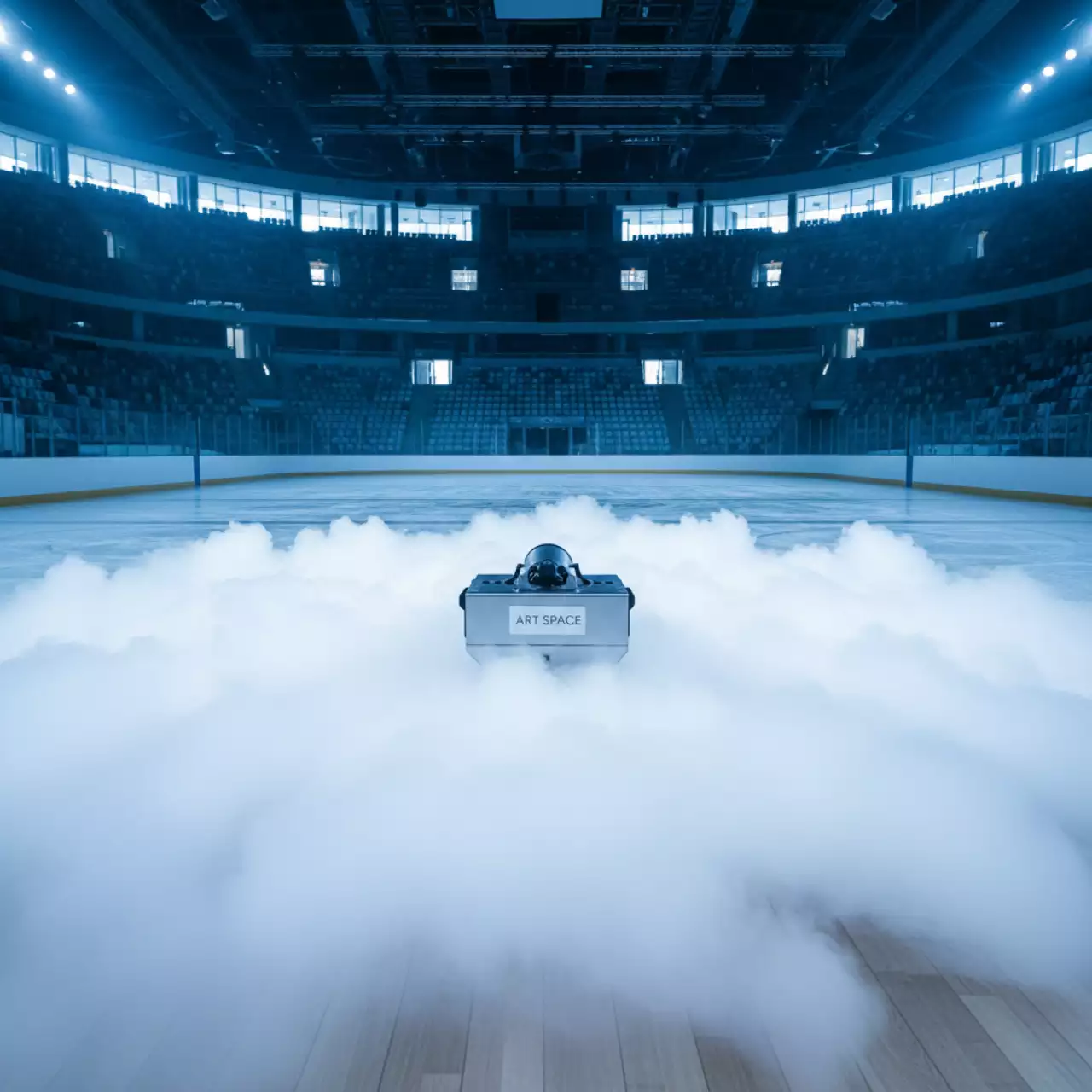 Аренда Генератор легкого дыма Involight FM 1200 в ледовом дворце «Большой» — ART SPACE