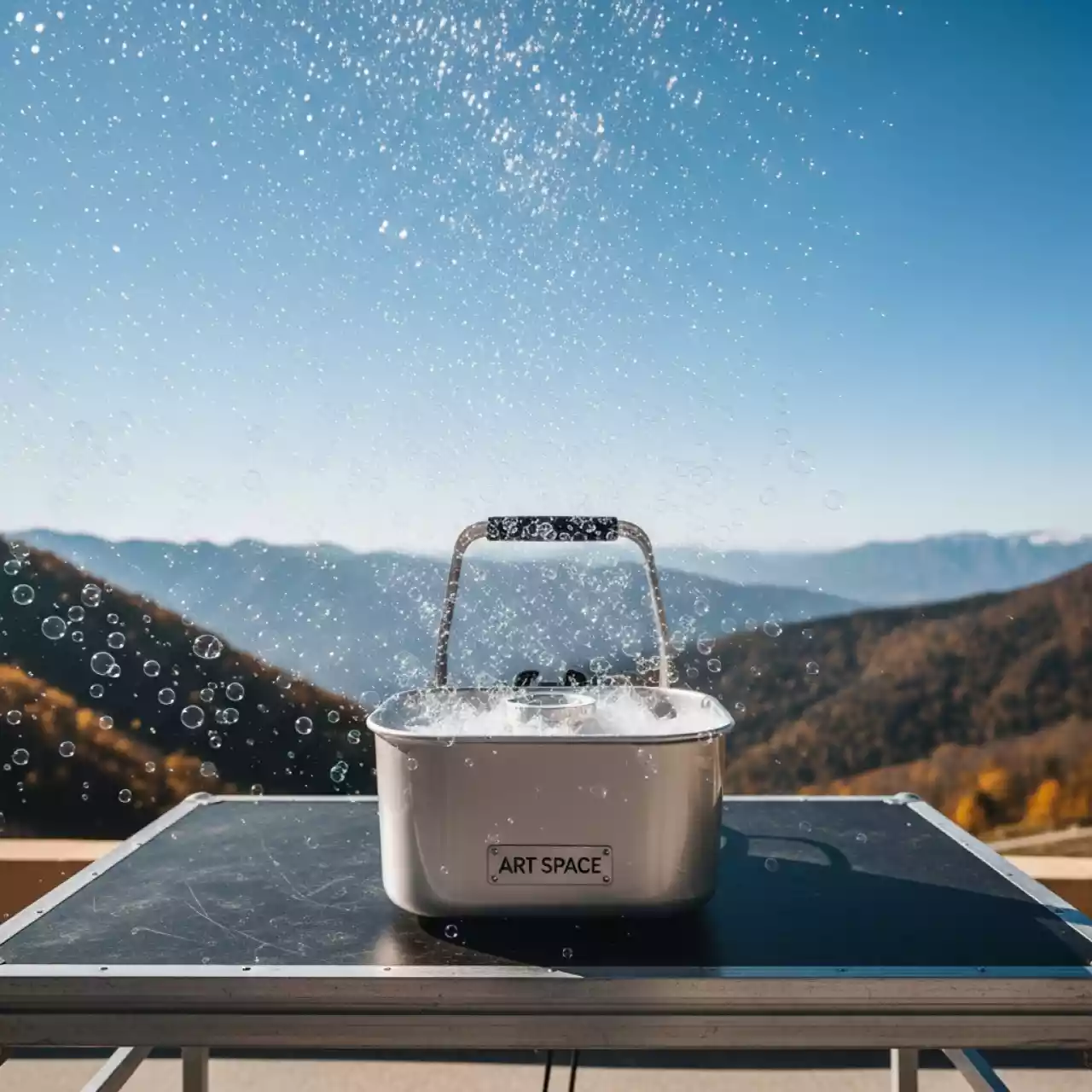 Аренда Генератор мыльных пузырей Antari Bubble Machine B 100 в Skypark Sochi — ART SPACE