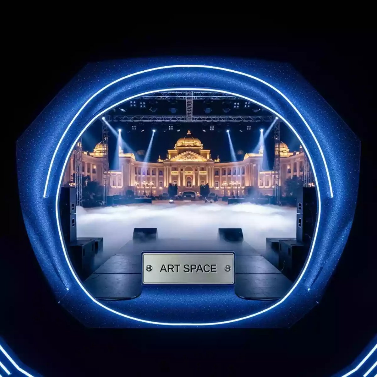 Аренда Генератор тяжелого дыма для концерта стелющийся дым в санатории «Сочи» — ART SPACE