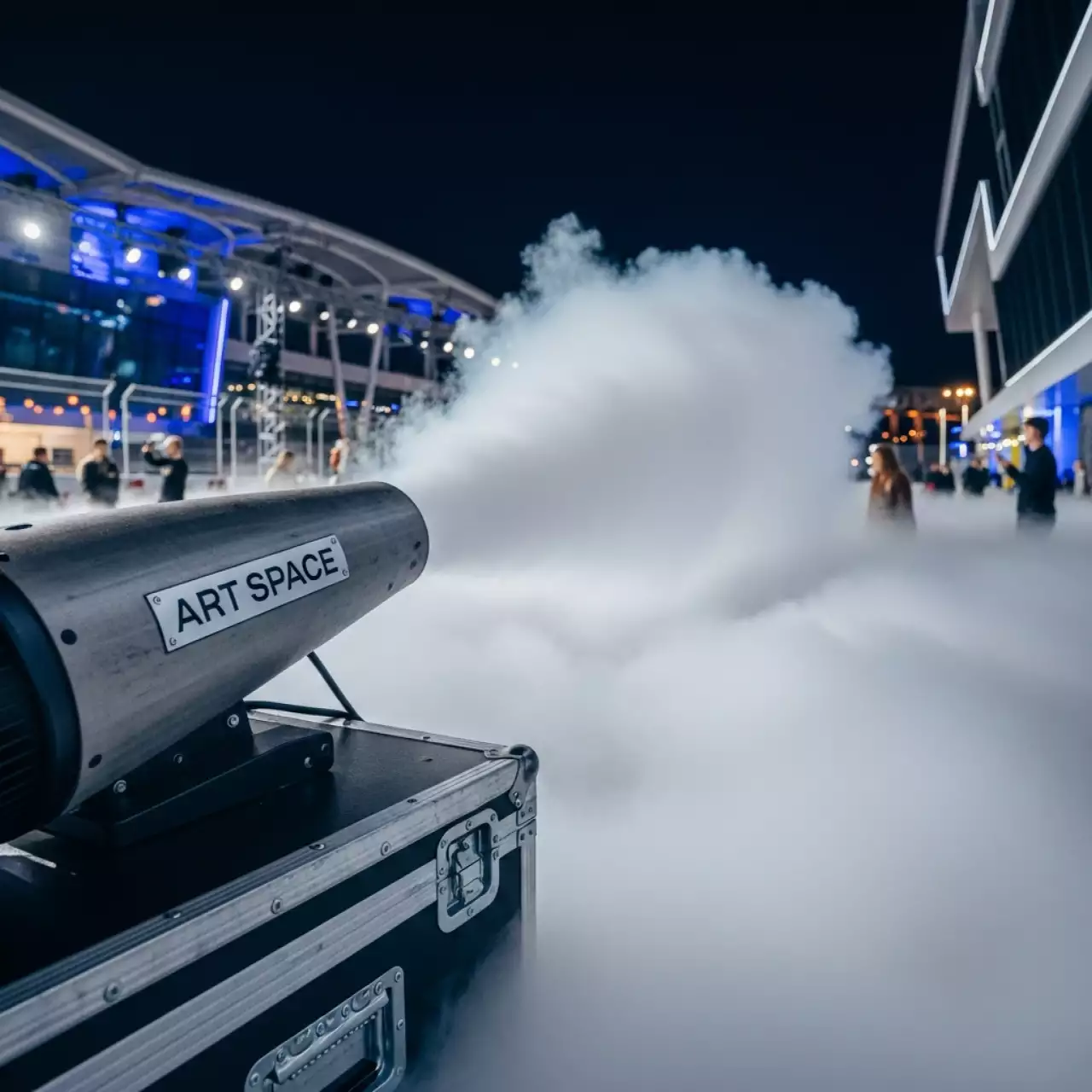 Аренда Генератор тяжелого дыма Jem Glaciator на Сочи Автодроме — ART SPACE