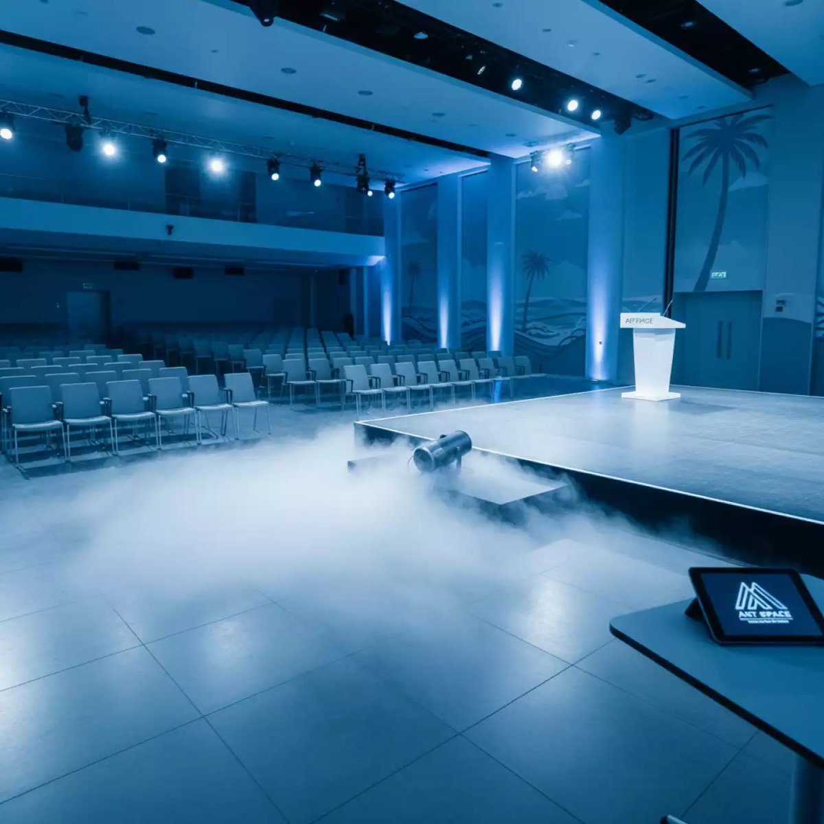 Аренда Генератор тяжелого дыма Jem Glaciator в Mercure Сочи Центр — ART SPACE