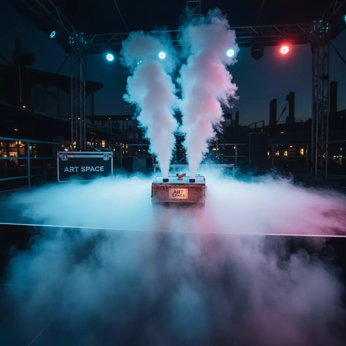 Аренда Генератор тяжелого дыма Leminshow LM 01 в ресторане «Баран-Рапан» — ART SPACE