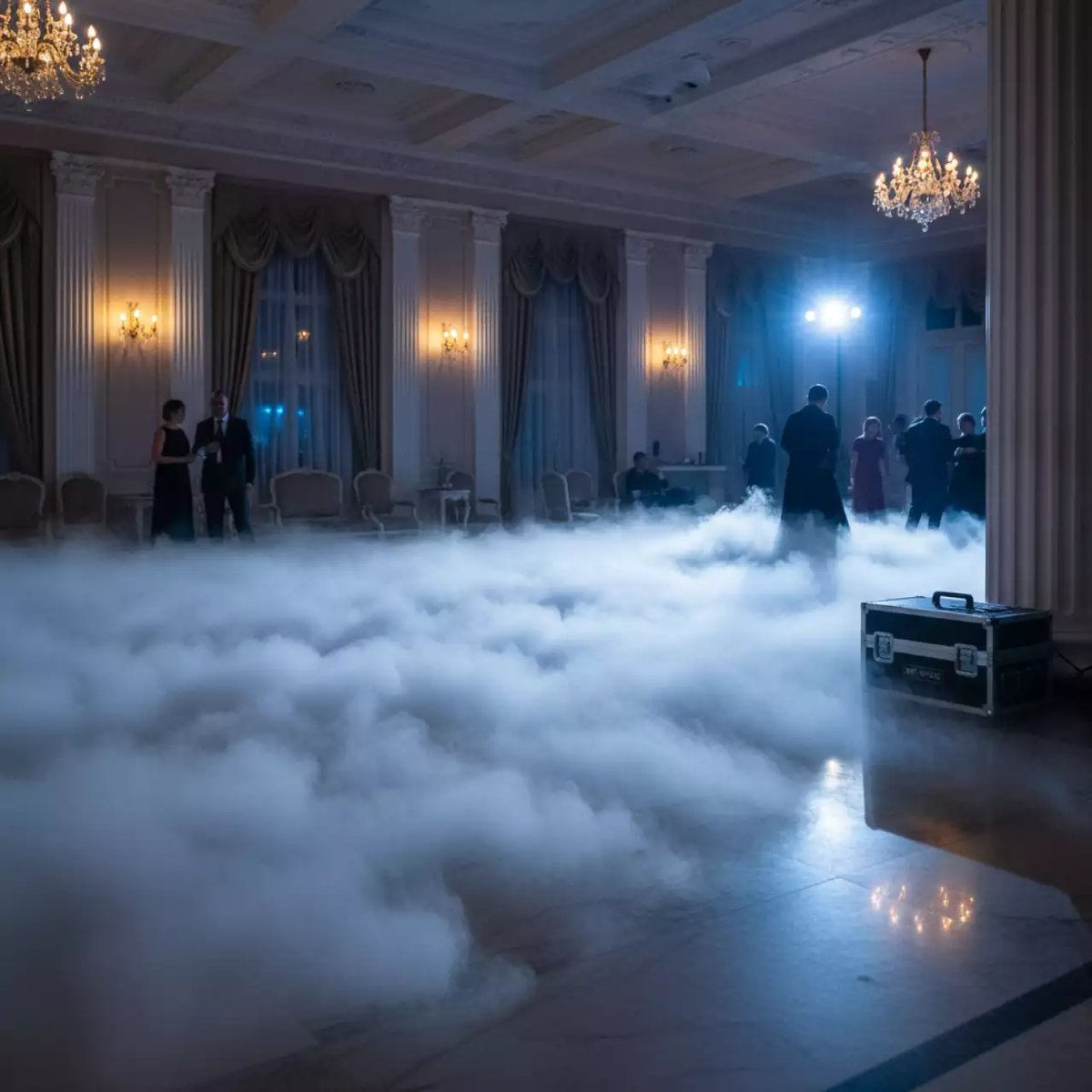 Аренда Генератор тяжелого дыма вода сухой лед 30 кг термокейс на вилле «Анна» — ART SPACE