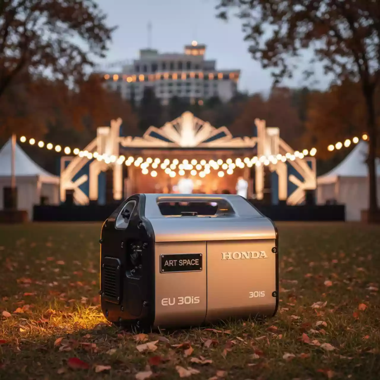 Аренда Генератора нешумного Honda EU 30iS в отеле Radisson Lazurnaya — ART SPACE