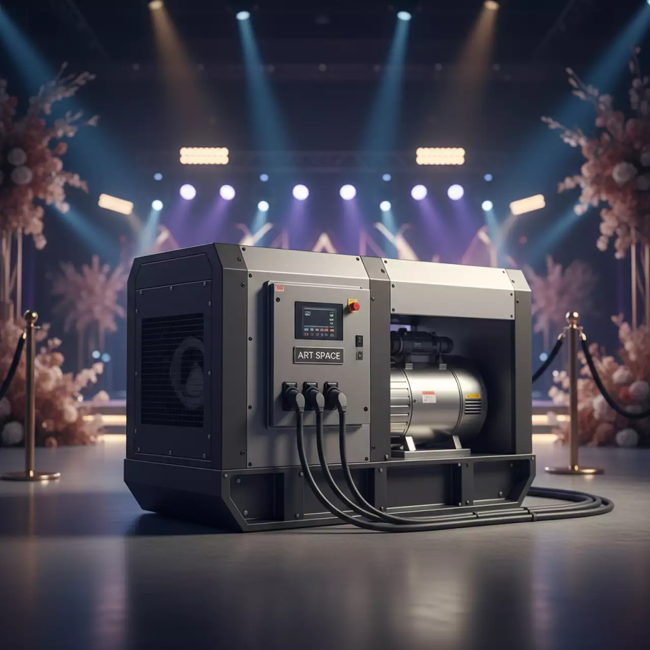 Аренда Генераторов трехфазные 380 В Cosmos Sochi Hotel — ART SPACE