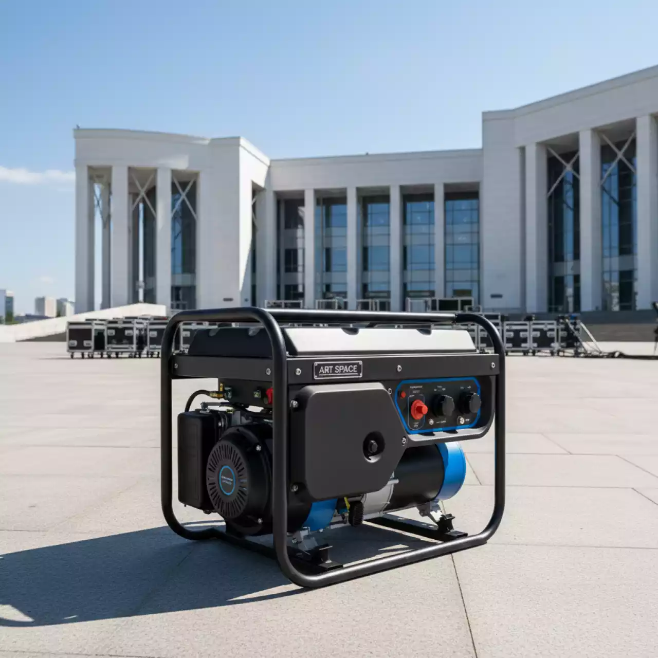 Аренда Генераторы 25 л в VK Stadium Sirius — ART SPACE