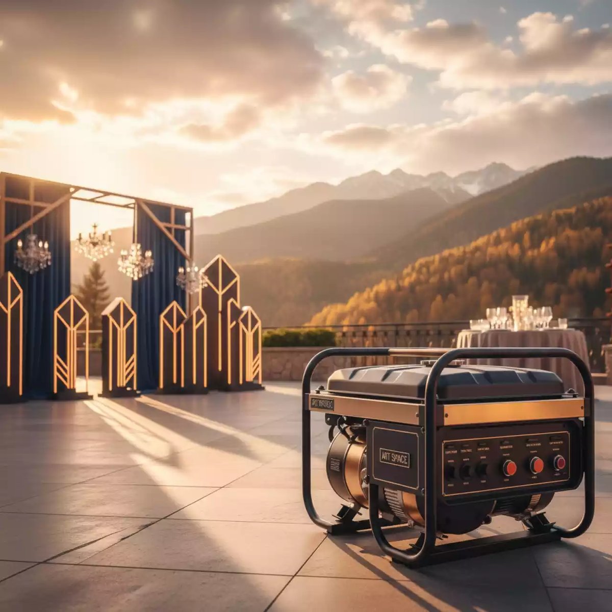 Аренда Генераторы бензиновые в Sochi Marriott Krasnaya Polyana — ART SPACE