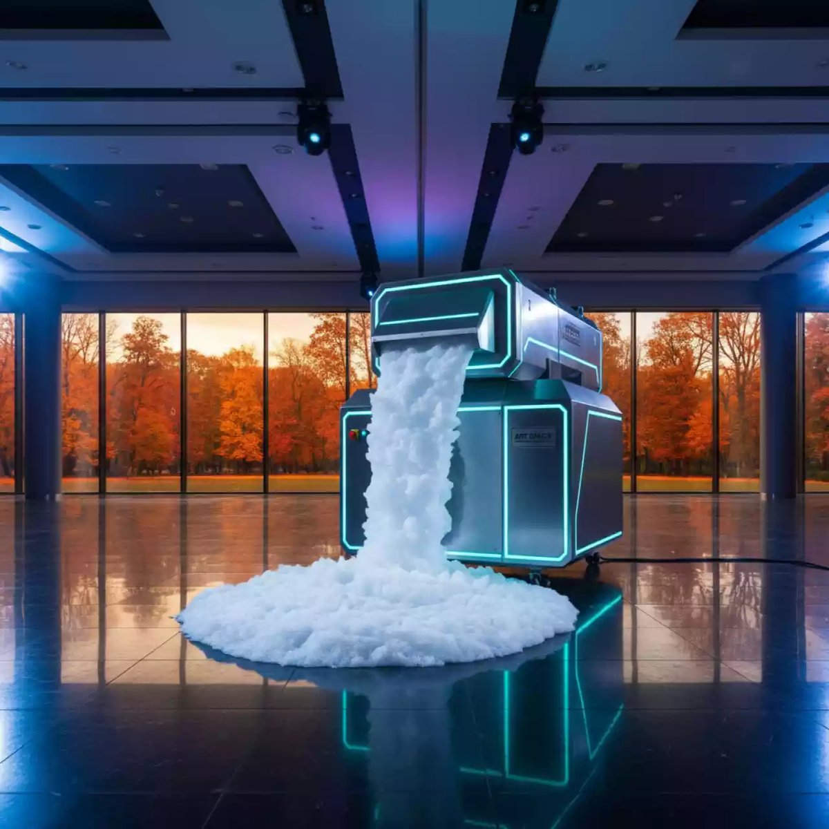 Аренда Генераторы пены в банкетном зале «Дельфин» — ART SPACE