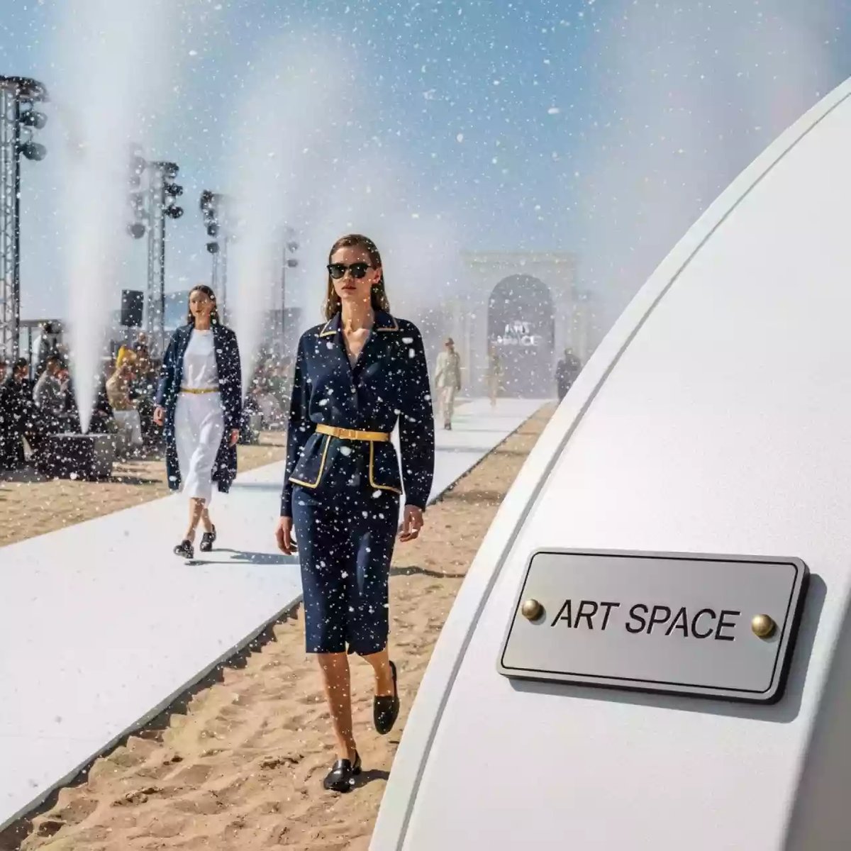 Аренда Генераторы снега на пляже «Ривьера» — ART SPACE