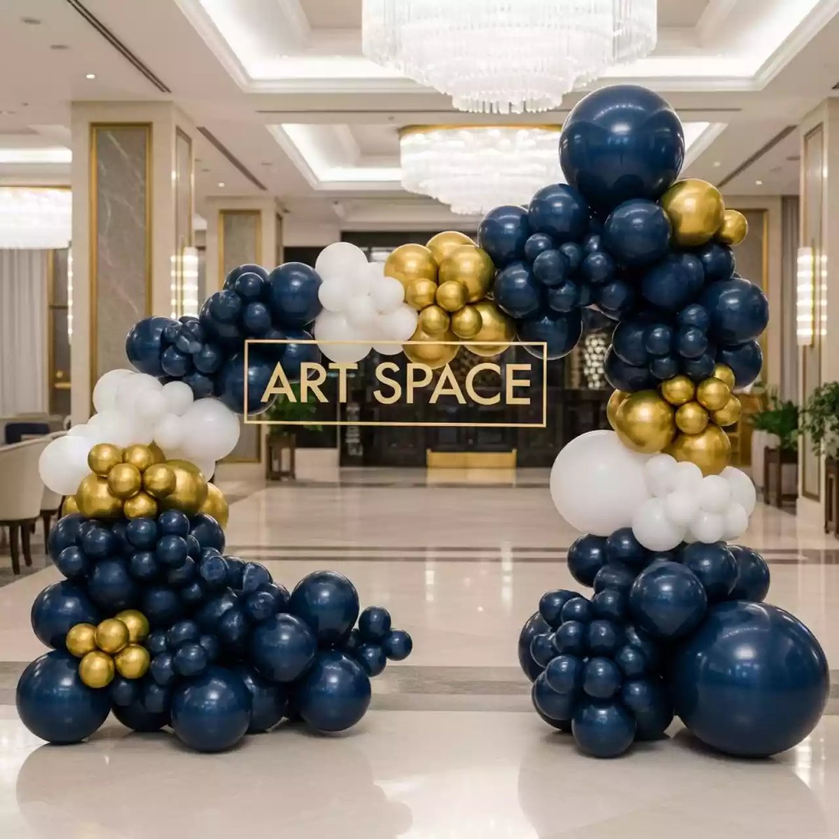 Аренда Гирлянда разнокалиберная № 6 в City Park Hotel Sochi — ART SPACE