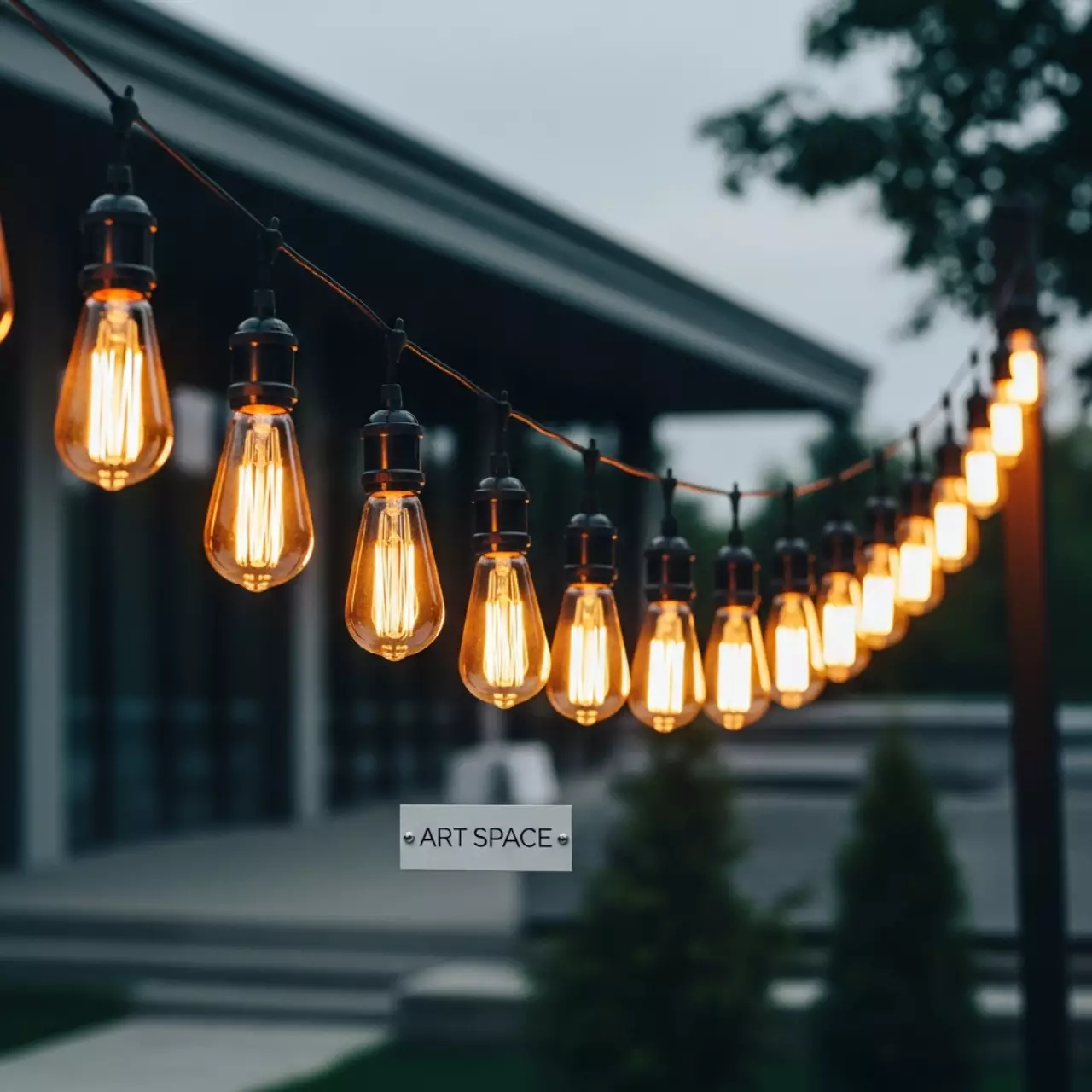 Аренда Гирлянда Retro Light 10 м 20 ламп в Rodina Grand Hotel & SPA — ART SPACE