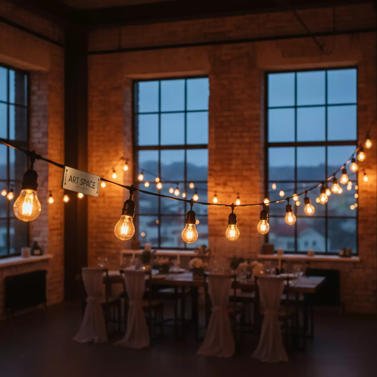 Аренда Гирлянда ретро с диммером 5 м в комплексе Sea Galaxy — ART SPACE