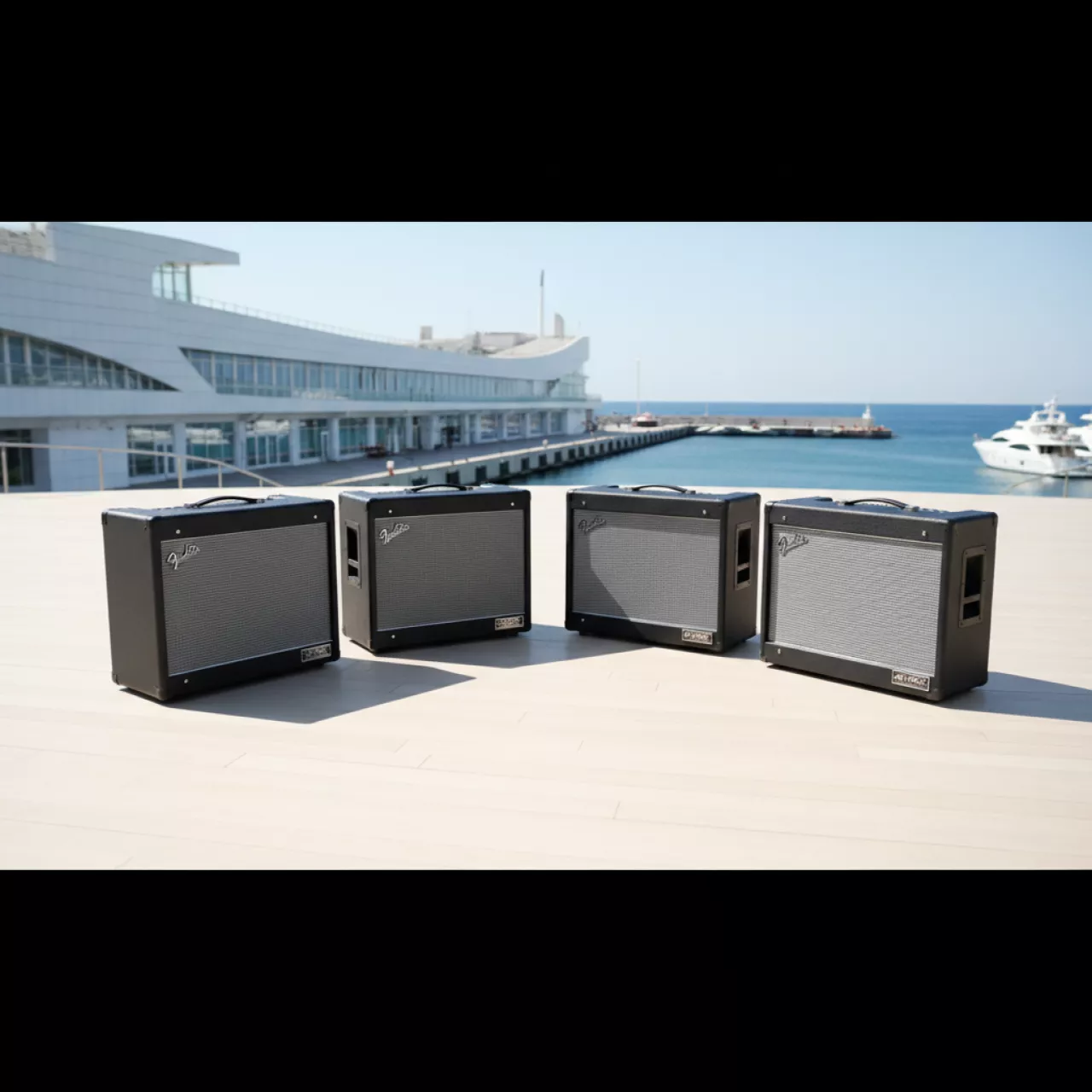 Аренда Гитарные комбики 4 на территории Морпорта Сочи — ART SPACE