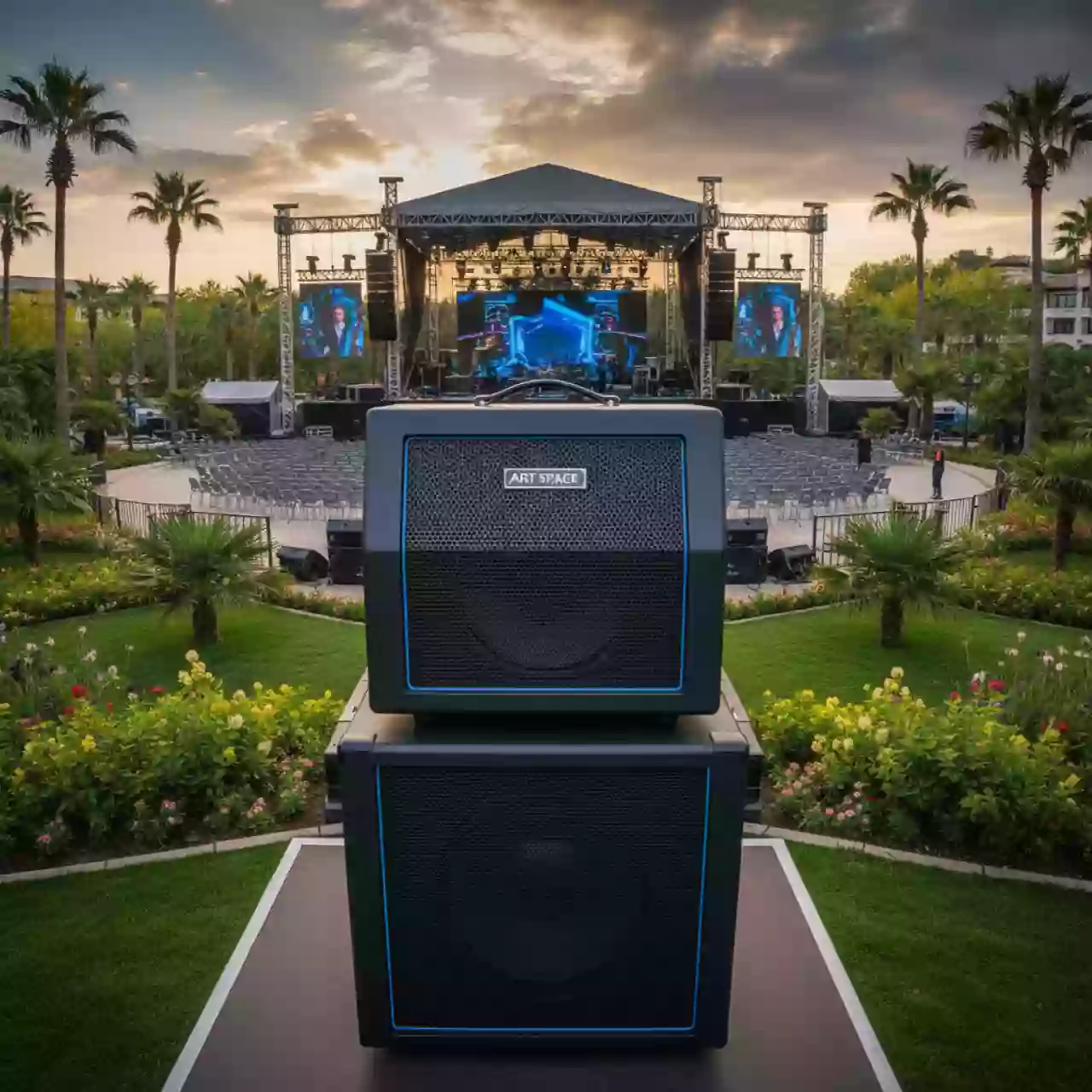 Аренда Гитарный стэк Rendell RX 120rh RX 412 в Гранд Отель Поляна — ART SPACE