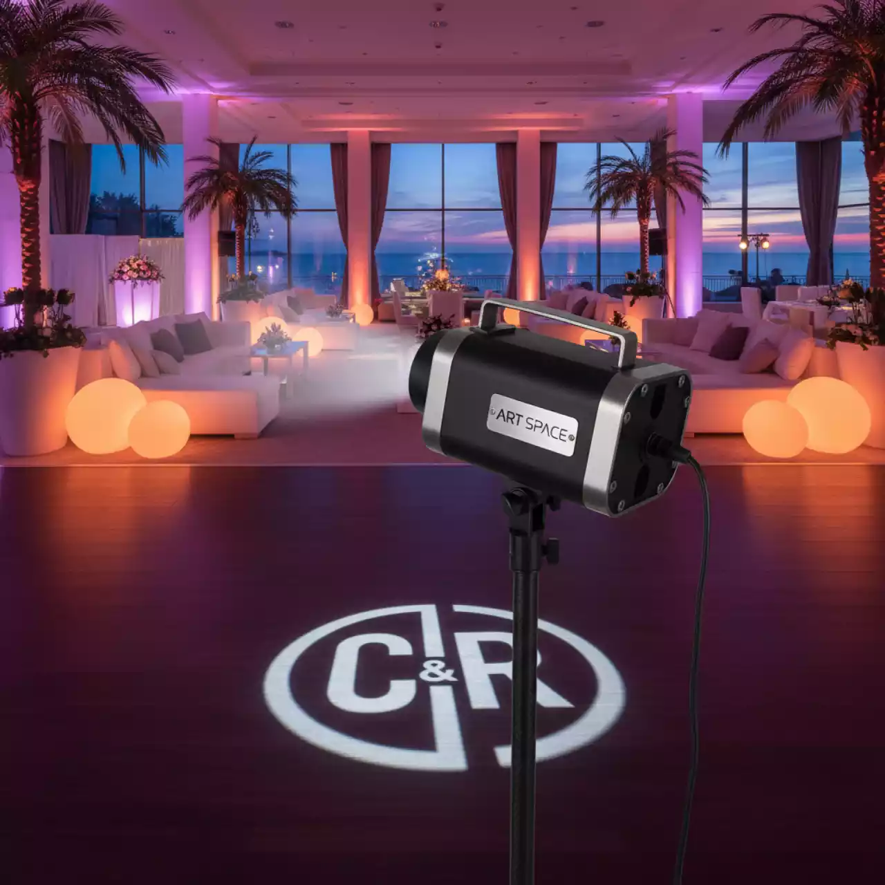 Аренда Гобо проектор светодиодный 50 Вт в санатории «Черноморье» — ART SPACE