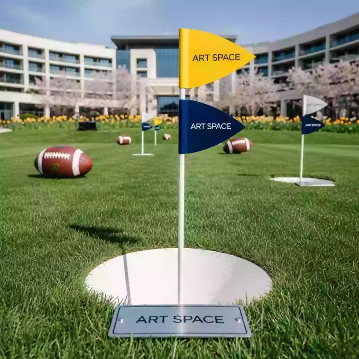 Аренда Гольф футбольный в Bridge Resort — ART SPACE