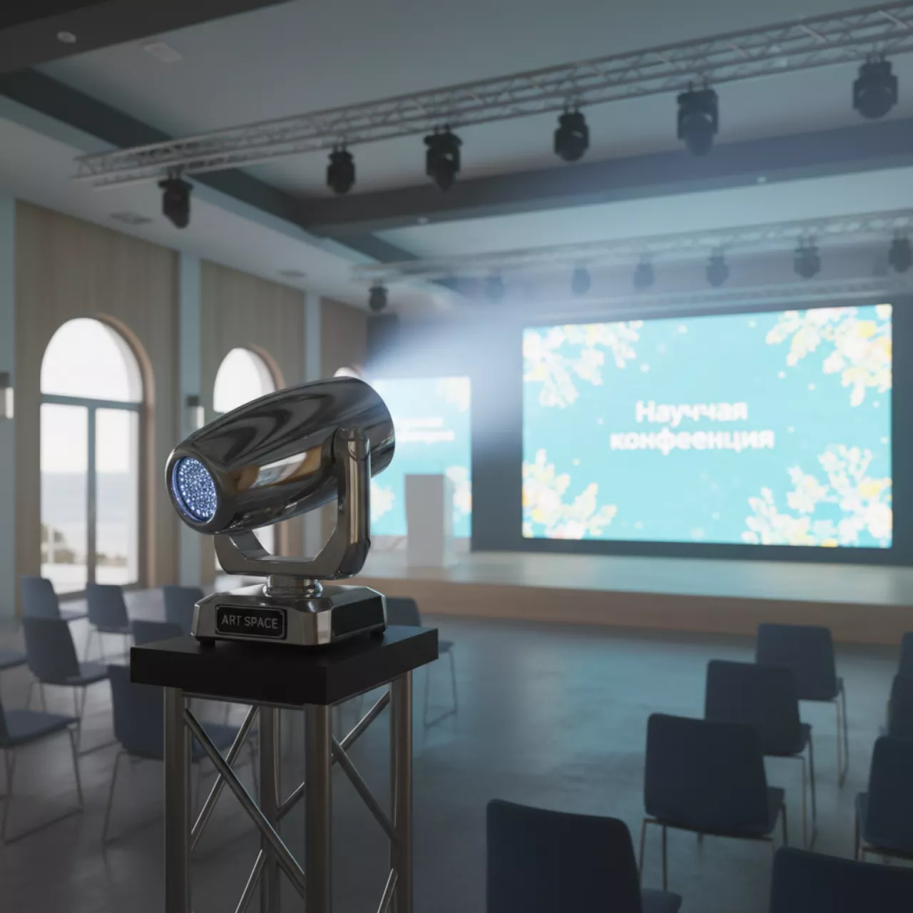 Аренда Голова вращающаяся ARENA Blindo WASH BEAM в отеле Radisson Lazurnaya — ART SPACE