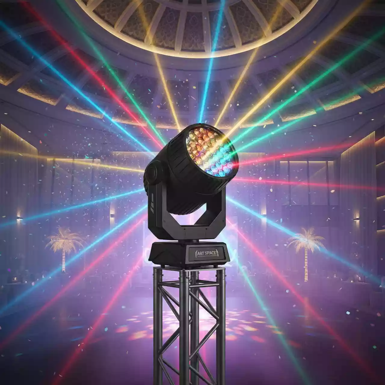 Аренда Голова вращающаяся LED wash zoom JBLighting JBLEDA 4 в Novotel Resort — ART SPACE