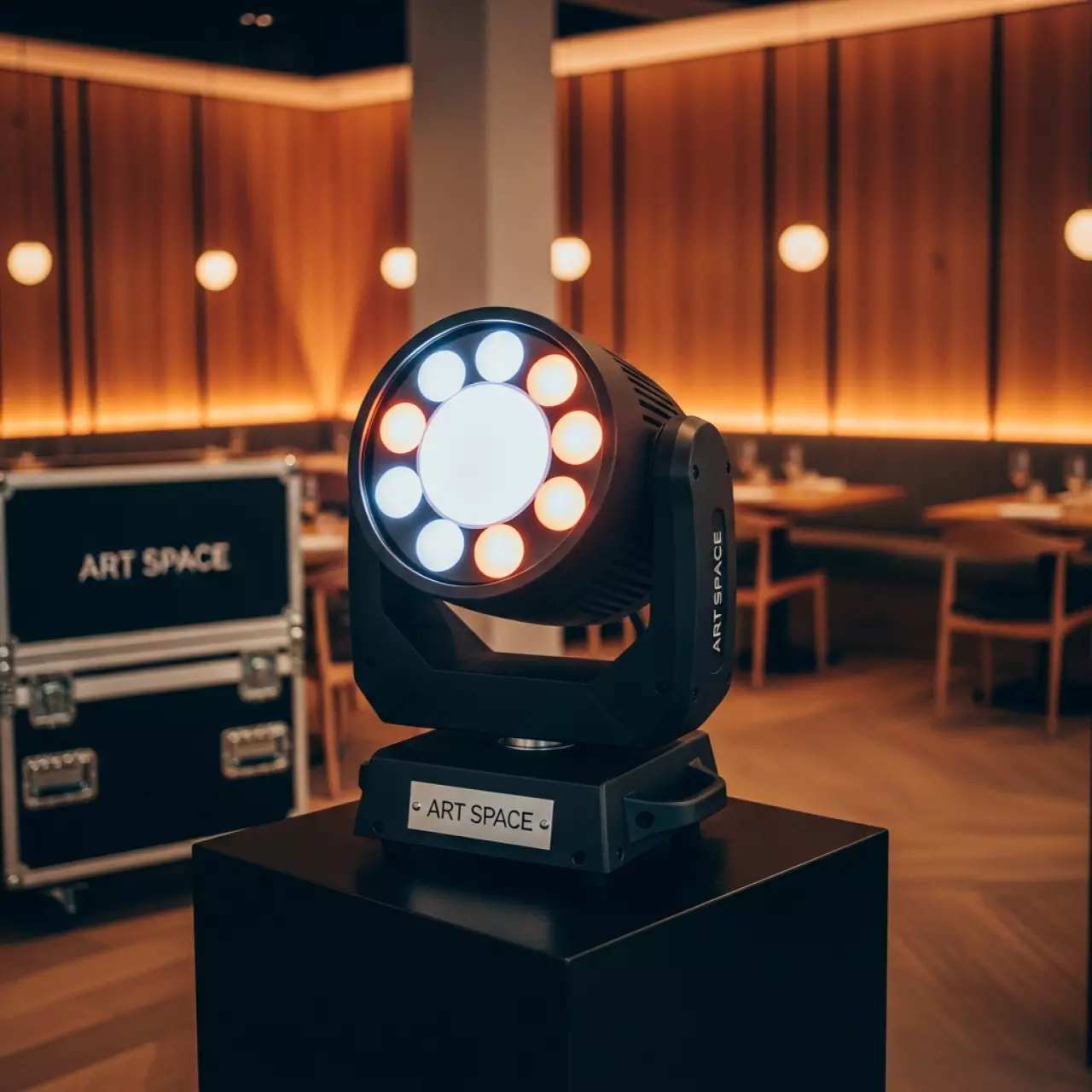 Аренда Голова вращающаяся Vari Lite VL wash FX в ресторане «Магадан» — ART SPACE