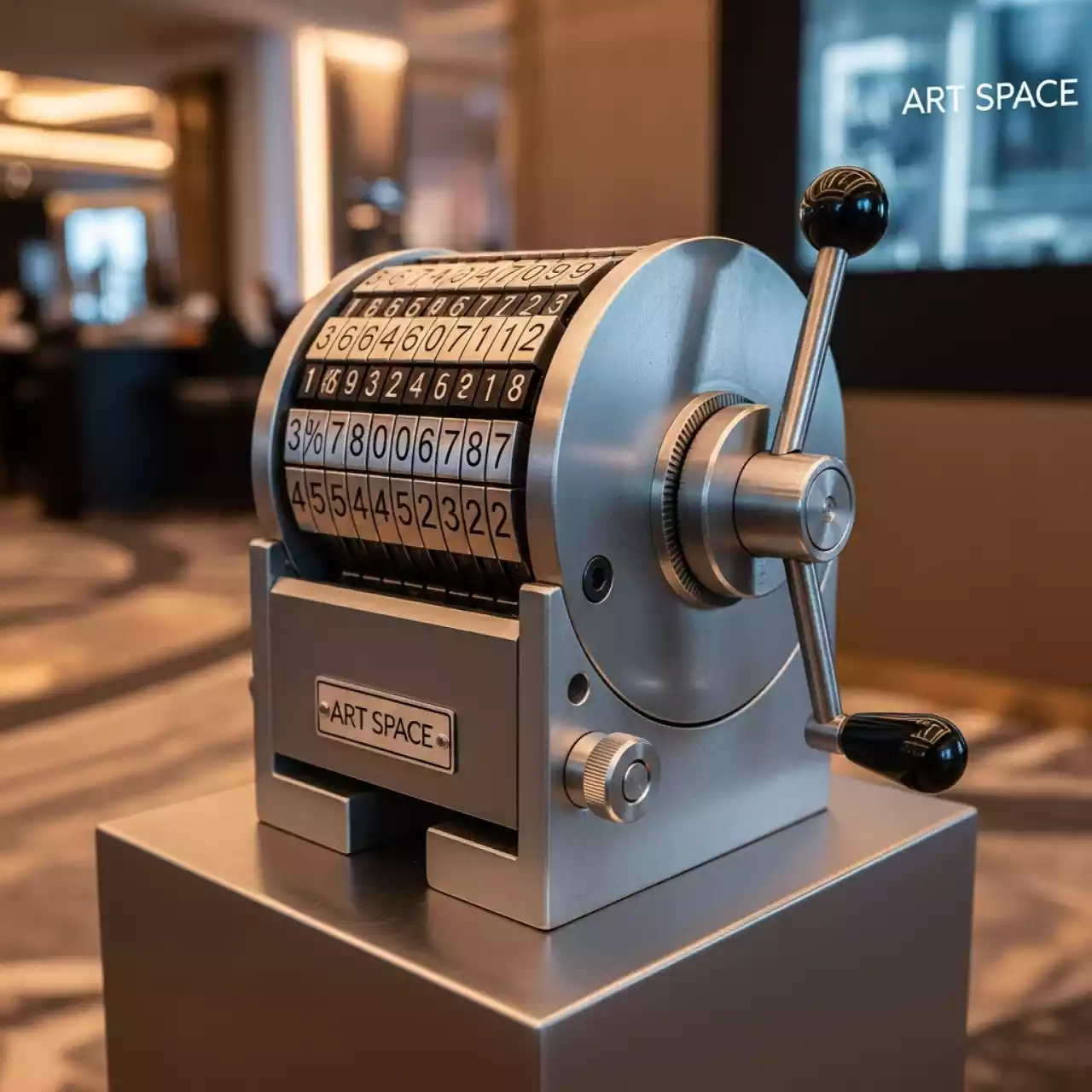 Аренда Головка нумерационная 3 16 gothic convex прямая нумерация в казино «Сочи» — ART SPACE