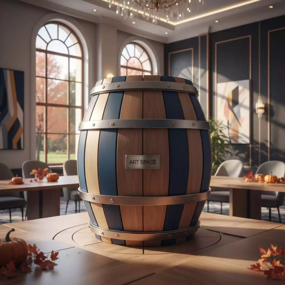 Аренда Головоломка 3D бочка в санатории «Заполярье» — ART SPACE