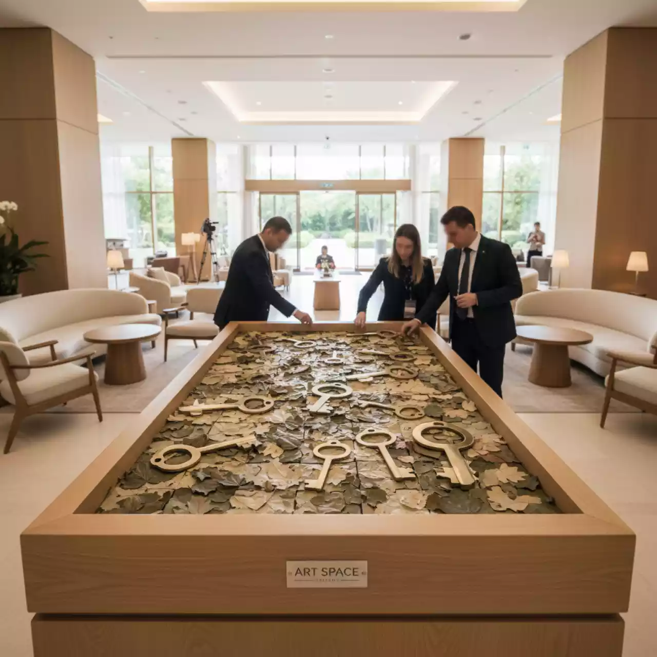 Аренда Головоломка Ключи в Novotel Resort — ART SPACE