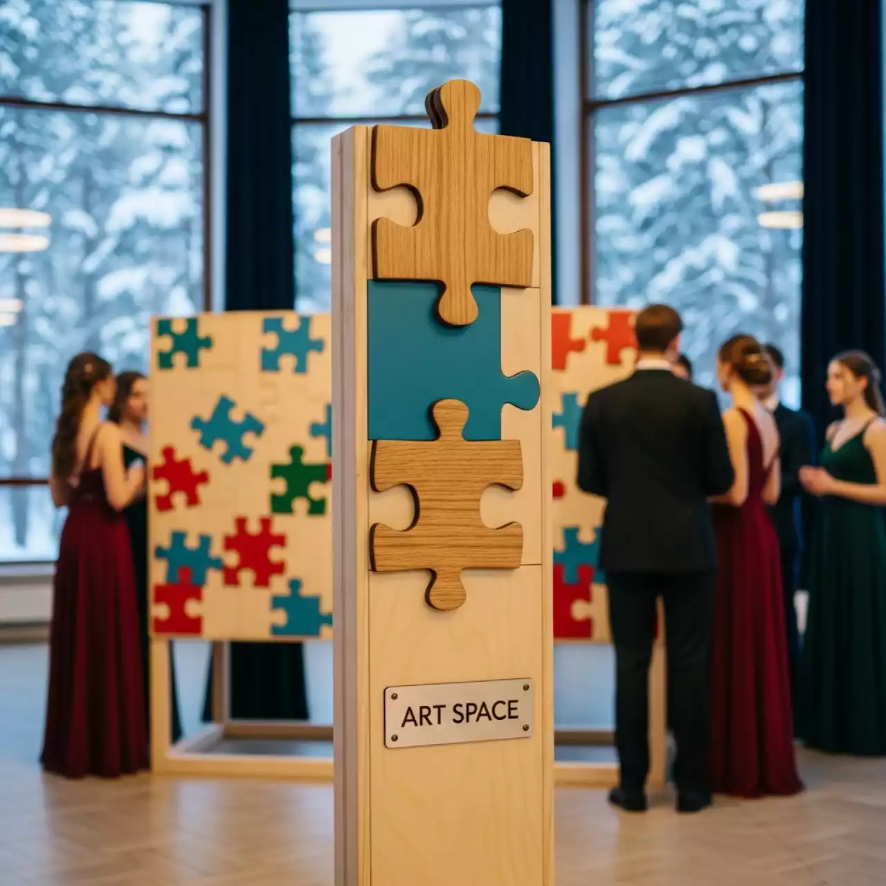 Аренда Головоломка вертикальные пазлы в санатории «Октябрьский» — ART SPACE