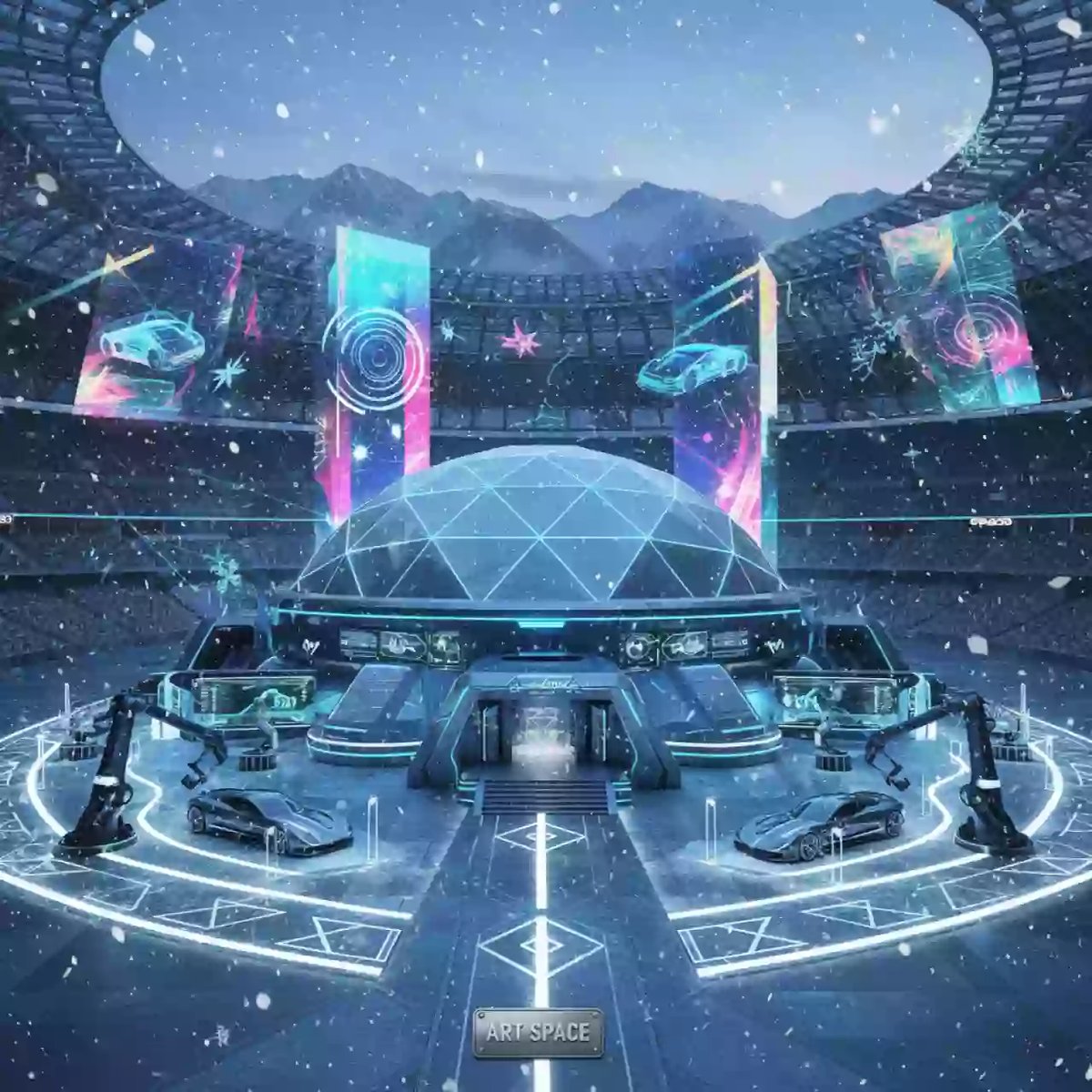 Аренда Гонка звезд от журнала "За рулем" на арене «Фишт» — ART SPACE