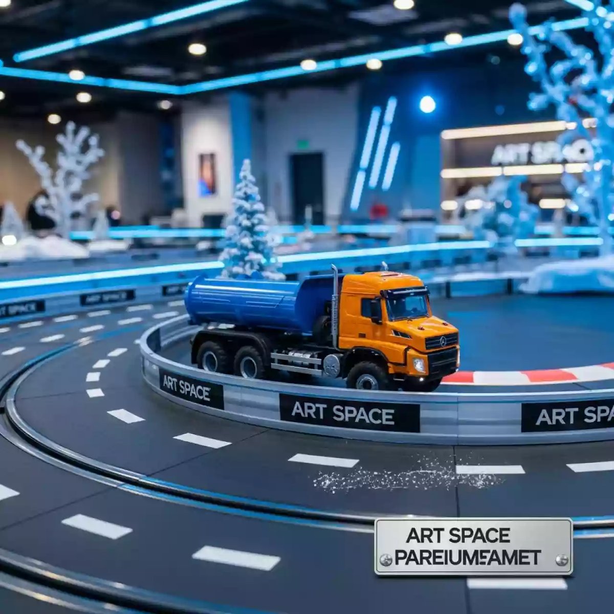 Аренда Гонки радиоуправляемые на грузовиках в Delta Sirius — ART SPACE