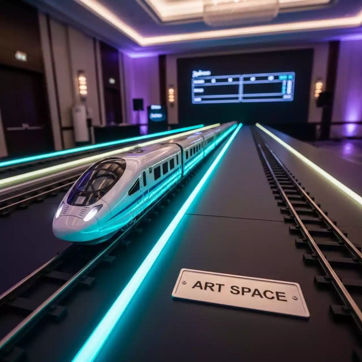 Аренда Гонки радиоуправляемые на поездах в Radisson Collection Paradise — ART SPACE