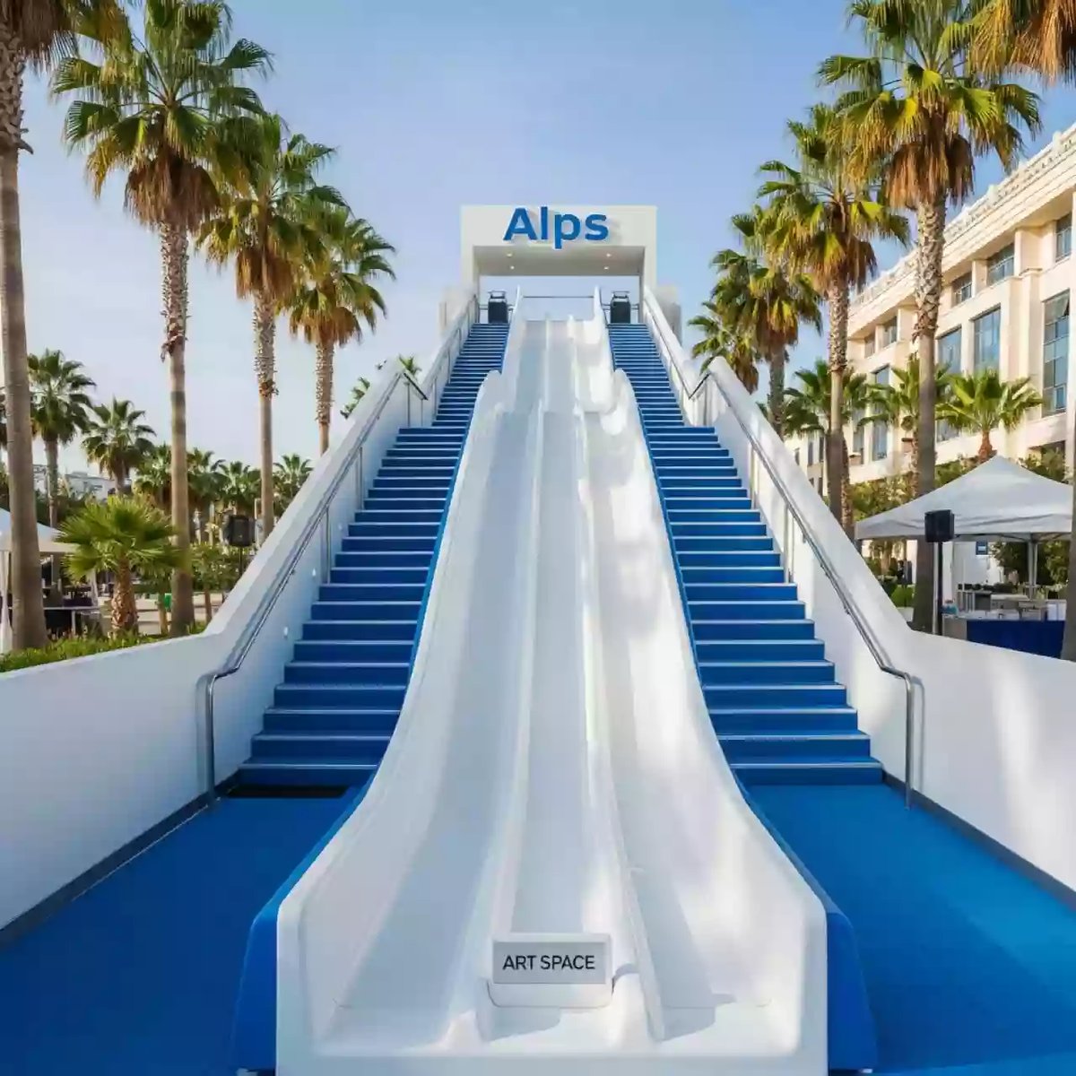 Аренда Горка «Альпы» в парке «Ривьера» — ART SPACE