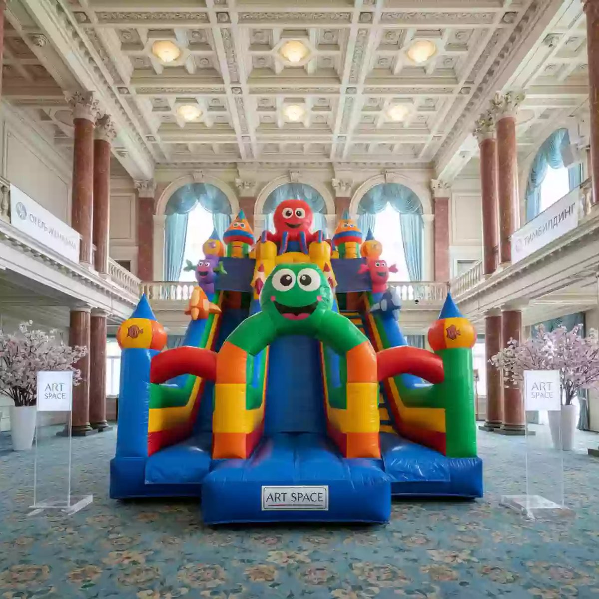 Аренда Горка "Мульгерои" в конгресс-холле отеля Жемчужина — ART SPACE