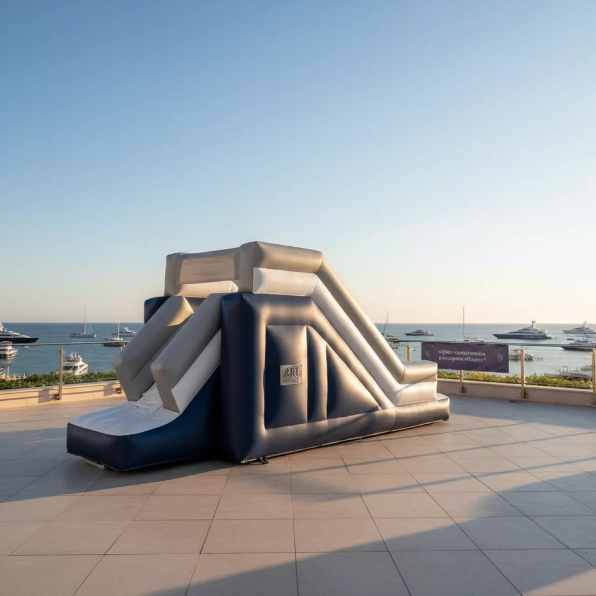 Аренда Горка надувная детская в ресторане «Паруса» — ART SPACE