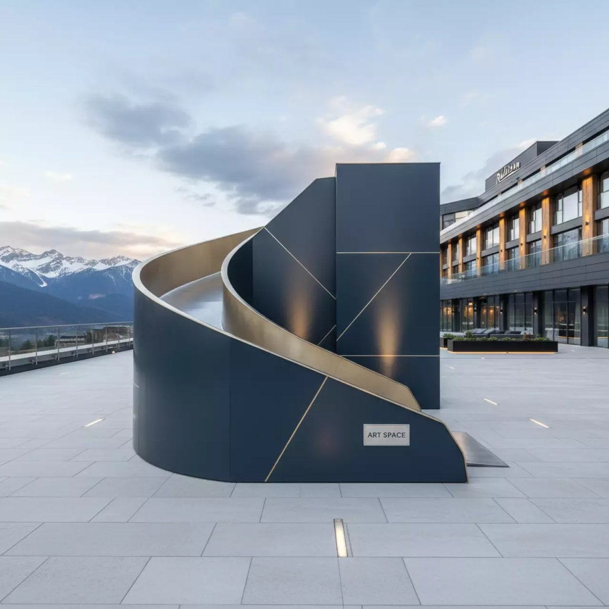 Аренда Горка Плуто в Radisson Hotel Rosa Khutor — ART SPACE