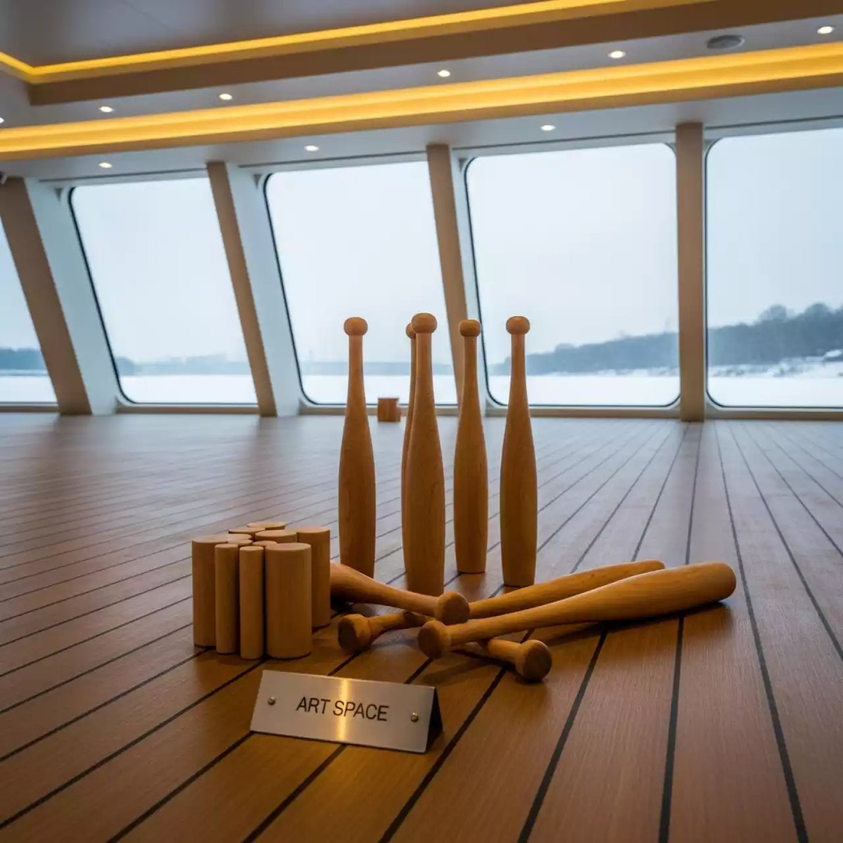 Аренда Городки профессиональные на теплоходе «Дагомыс» — ART SPACE