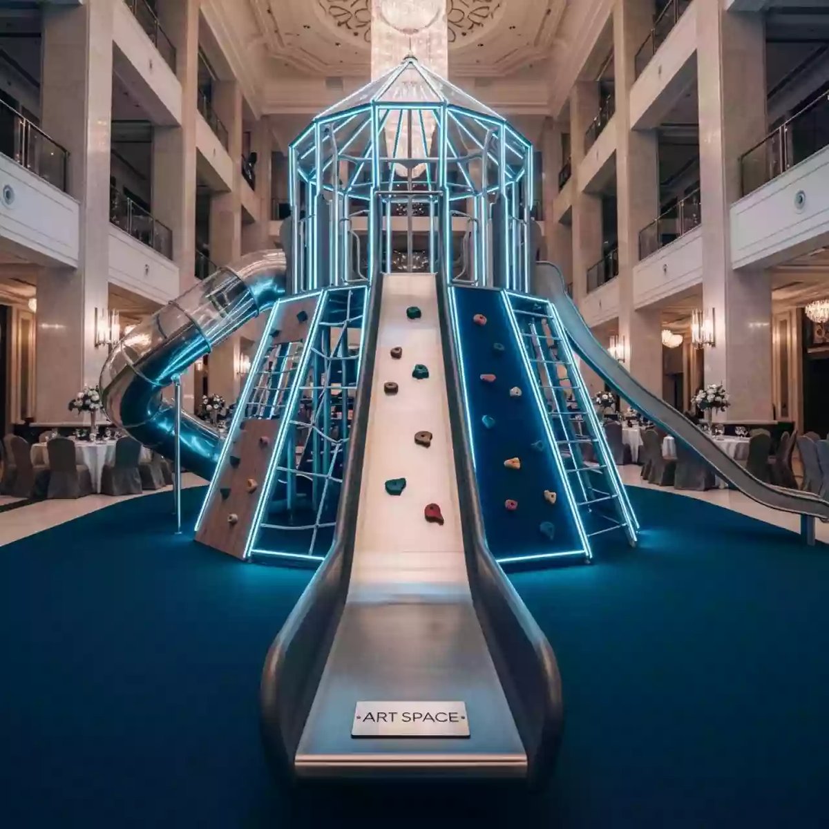 Аренда Городок детский Выше всех Смарт 2 в Radisson Blu Resort & Congress Centre — ART SPACE