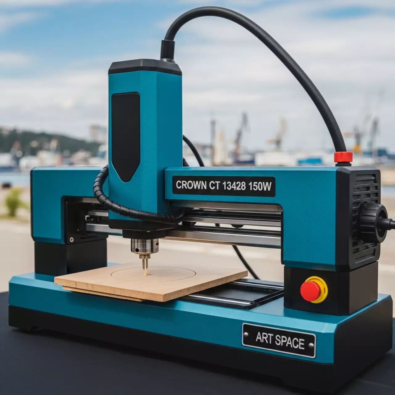 Аренда Гравера электрического CROWN CT 13428 150 Вт на территории Морпорта Сочи — ART SPACE