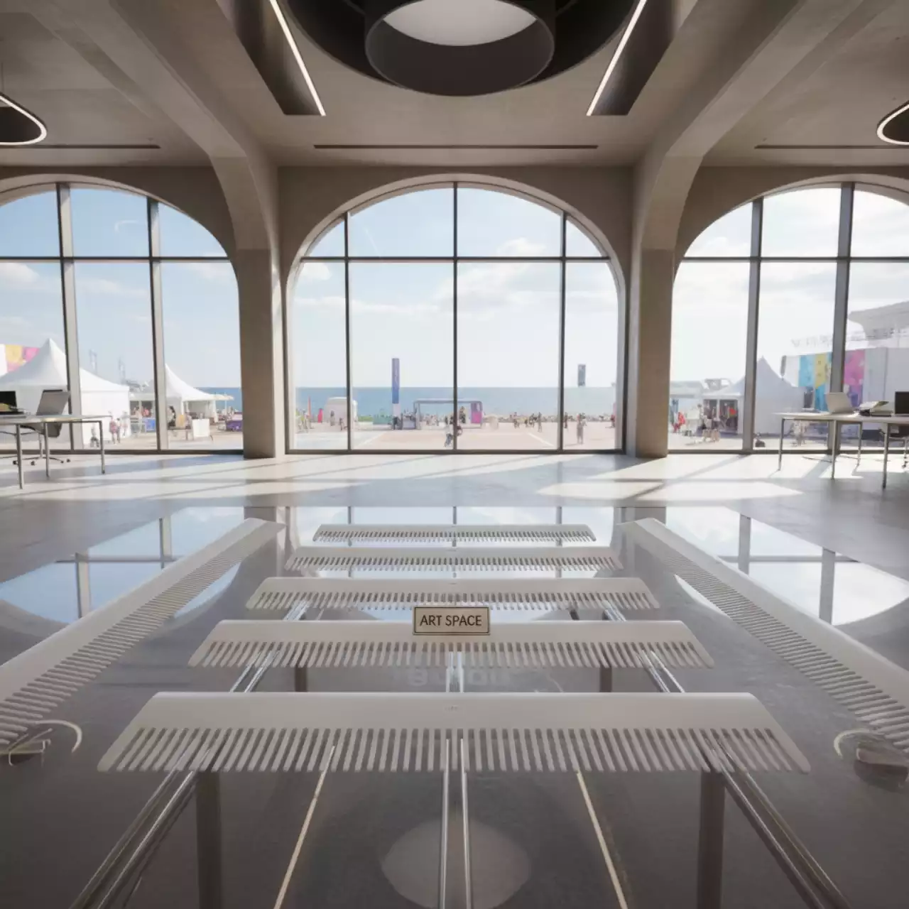 Аренда Гребенки Surebind 10 штырьковые белые 75 мм в Delta Sirius — ART SPACE