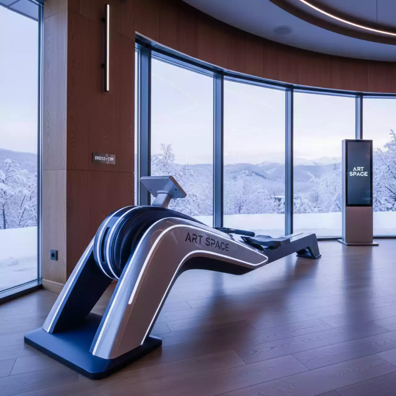 Аренда Гребной тренажер Oxygen Fitness Airoborne в ресторане «Сыроварня» — ART SPACE