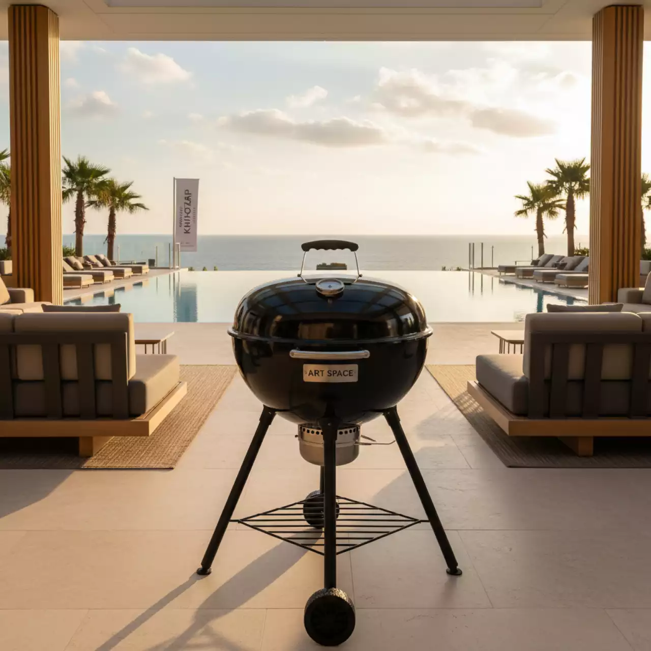 Аренда Гриль барбекю Green Glade AK22FP в Radisson Collection Paradise — ART SPACE