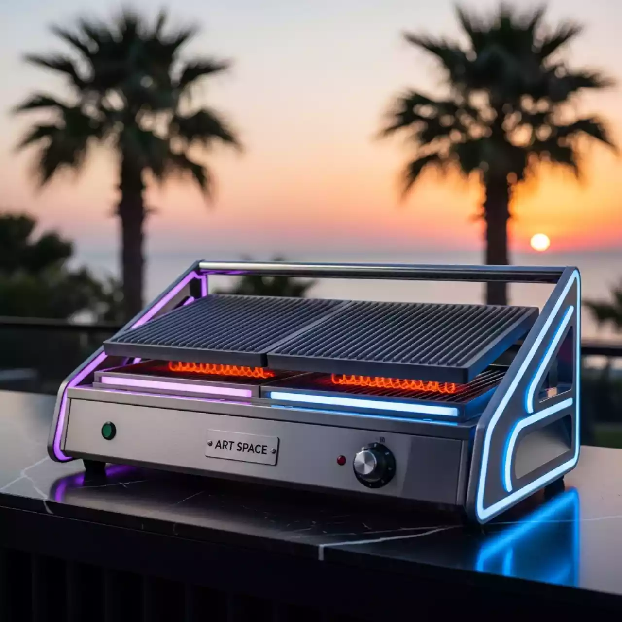 Аренда Гриль электрический прижимной двухсекционный в комплексе «Дагомыс» — ART SPACE
