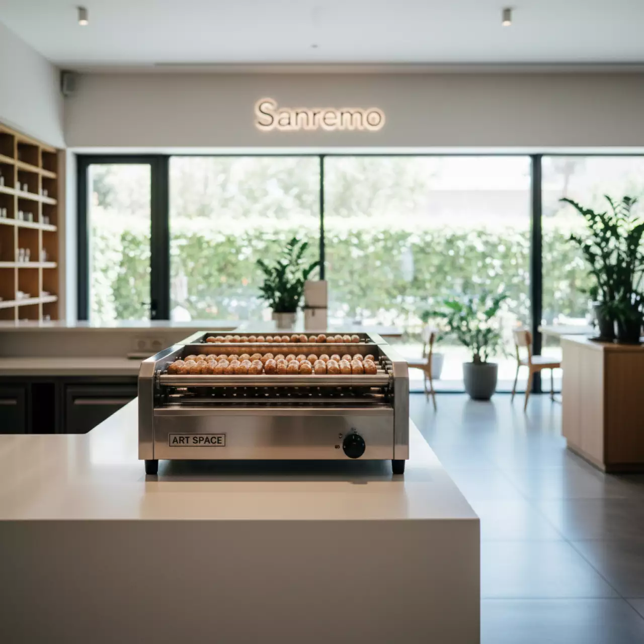 Аренда Гриль роликовый в ресторане «Sanremo» — ART SPACE