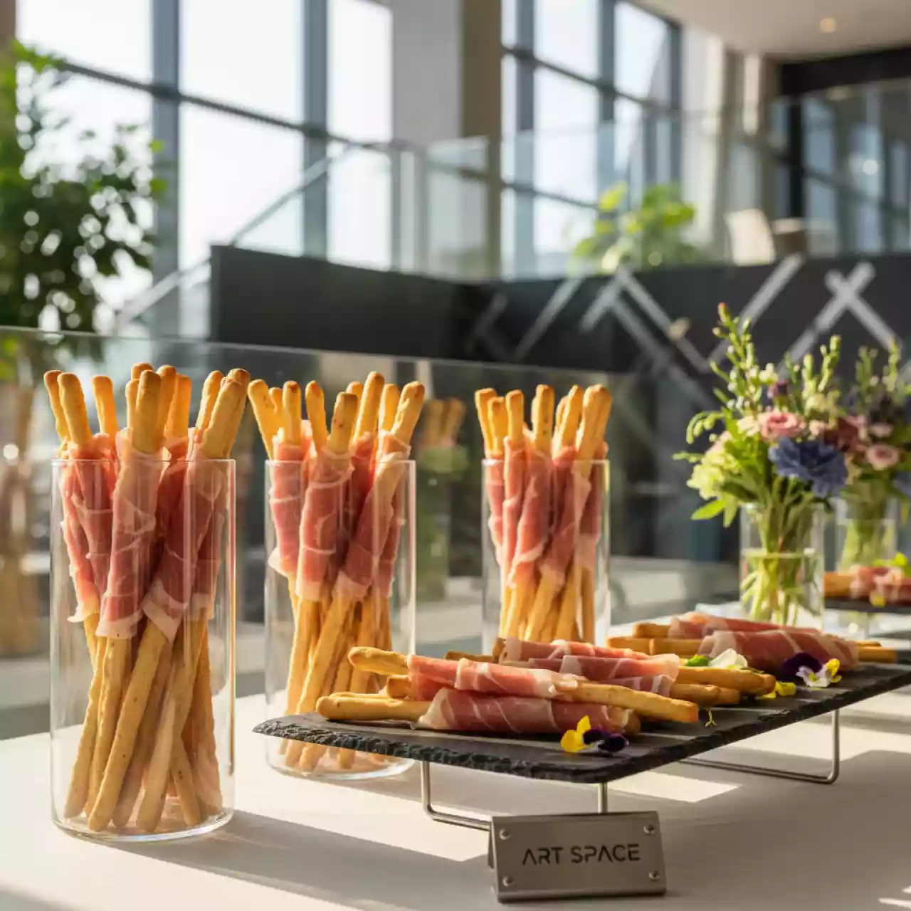 Аренда Гриссини с пармской ветчиной в Mercure Сочи Центр — ART SPACE