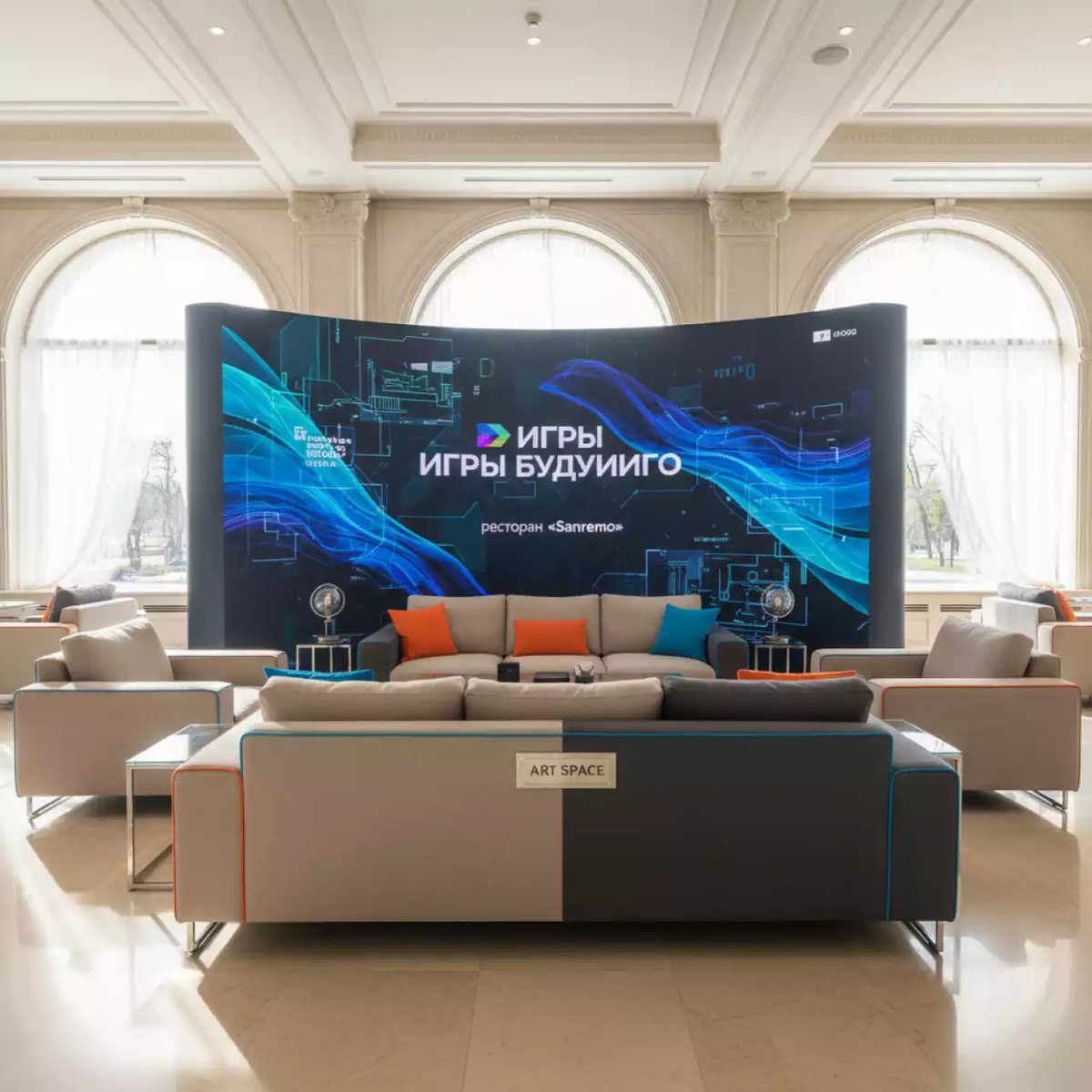 Аренда Группа для отдыха «Канцлер» № 1 в ресторане «Sanremo» — ART SPACE