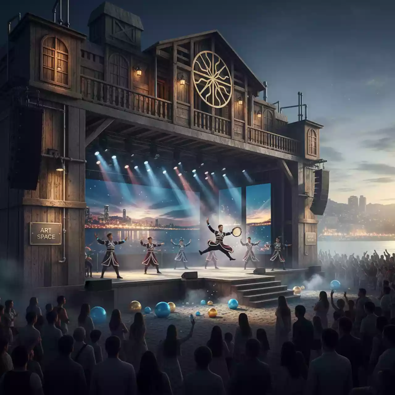 Аренда Грузинский Петр на пляже «Ривьера» — ART SPACE