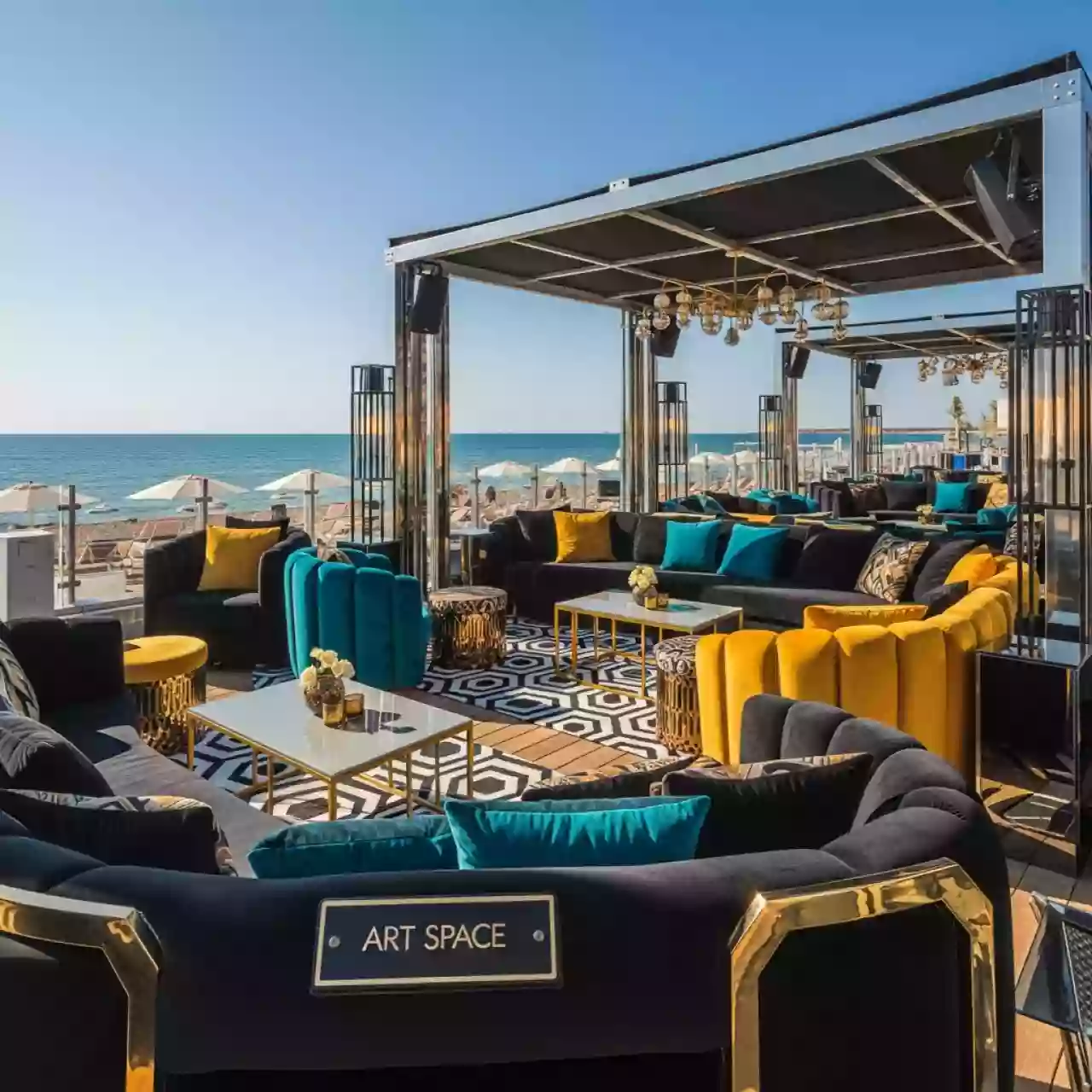 Аренда Гуляния уличные для Nordstar на пляже «Маяк» — ART SPACE